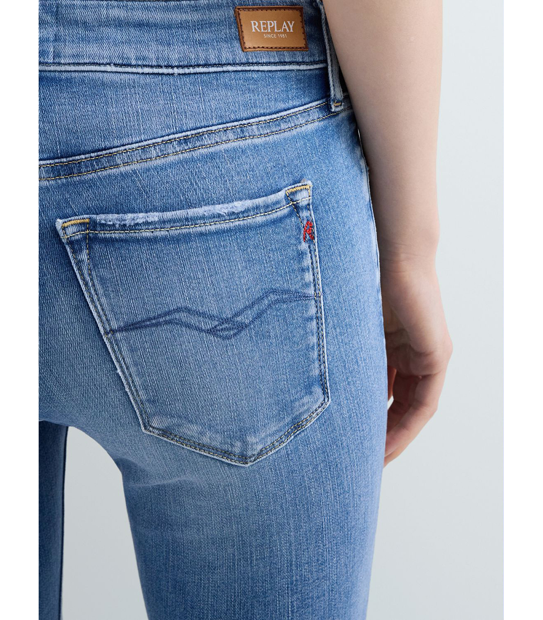 ブーツカットNEW LUZ FLARED モダールストレッチデニム 詳細画像 ダークブルー 7